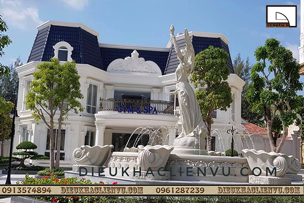 Đài phun nước cảnh quan sân vườn cỡ lớn